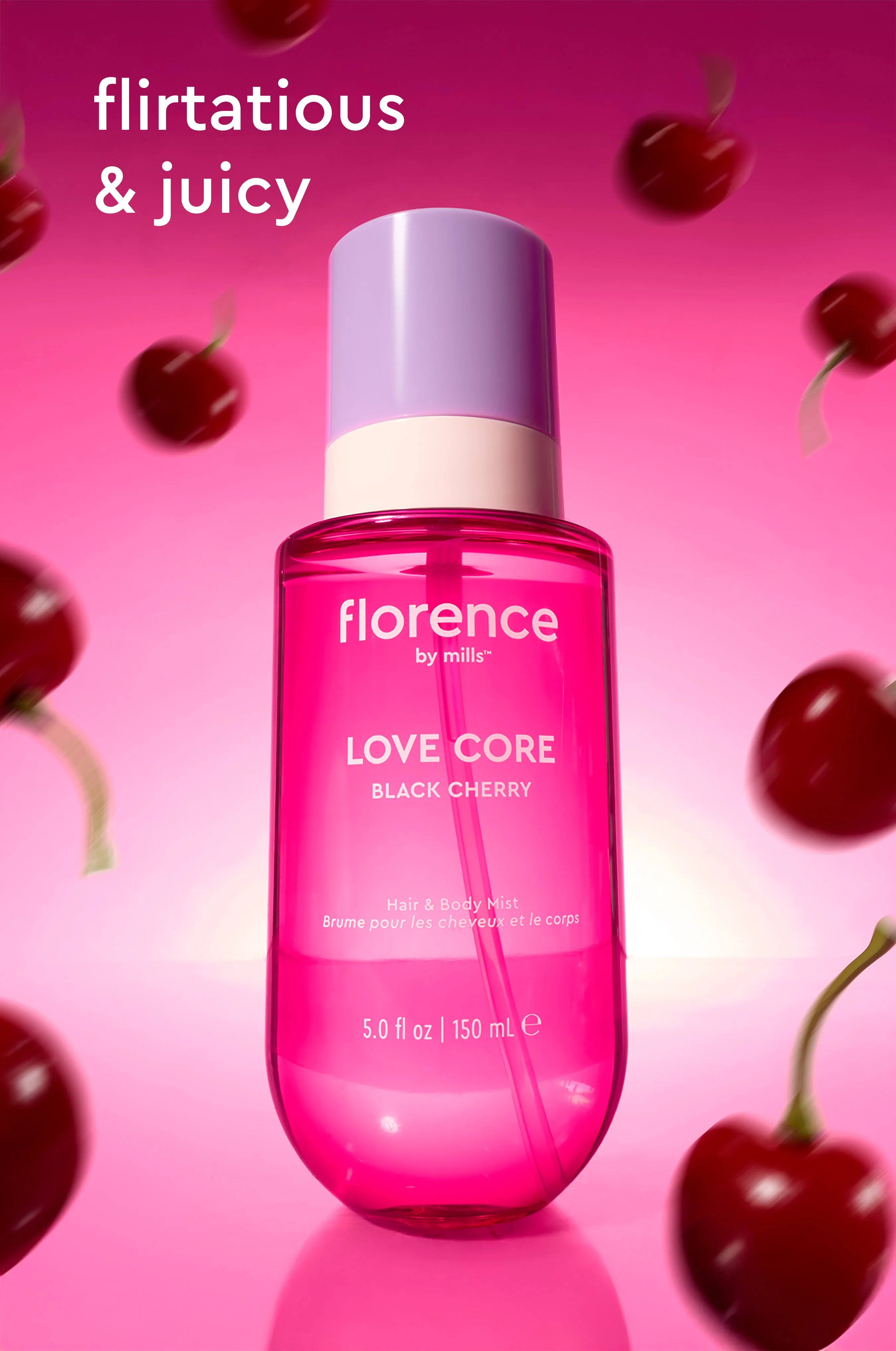 Love Core Black Cherry Hair & Body Mist - Image 5